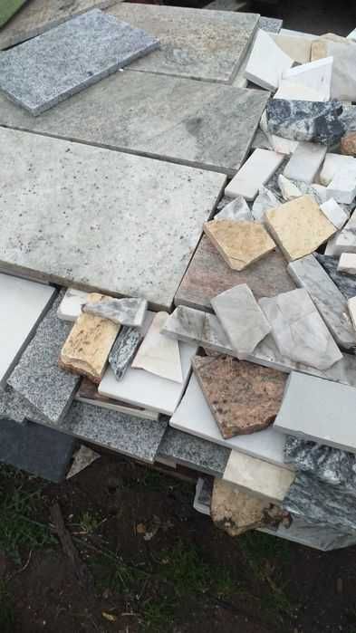 Kostka schody elewacja chodniki ogród kominek granit marmur