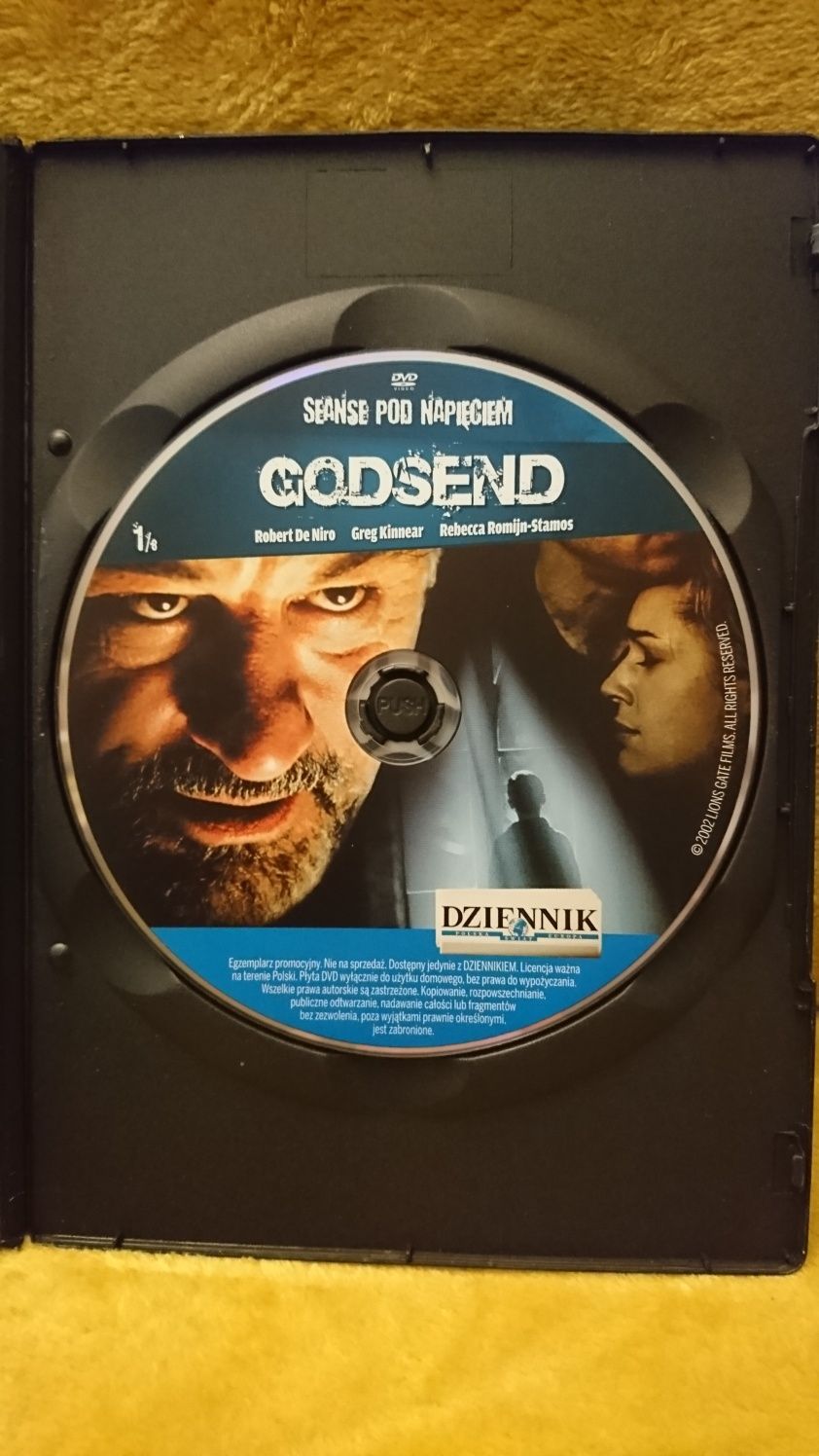 Godsend - horror. Kolekcja DVD Seanse pod napięciem. Robert de Niro.