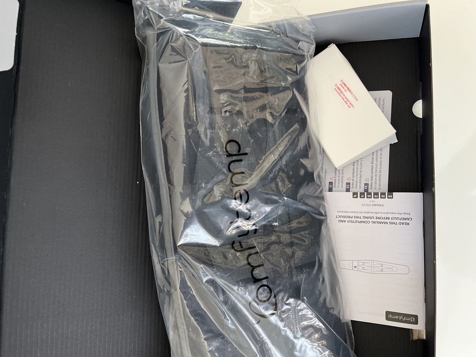 Bezprzewodowy pas grzewczy Comfytemp z funkcją masażu,