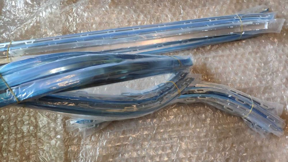 Молдинг заднего бампера VW Passat b7, b8 USA хром Sel, R-line