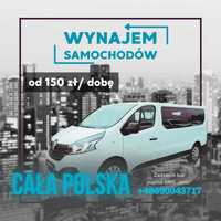 wynajem 9 osobowych busów samochodów Skierniewice Warszawa Łódź