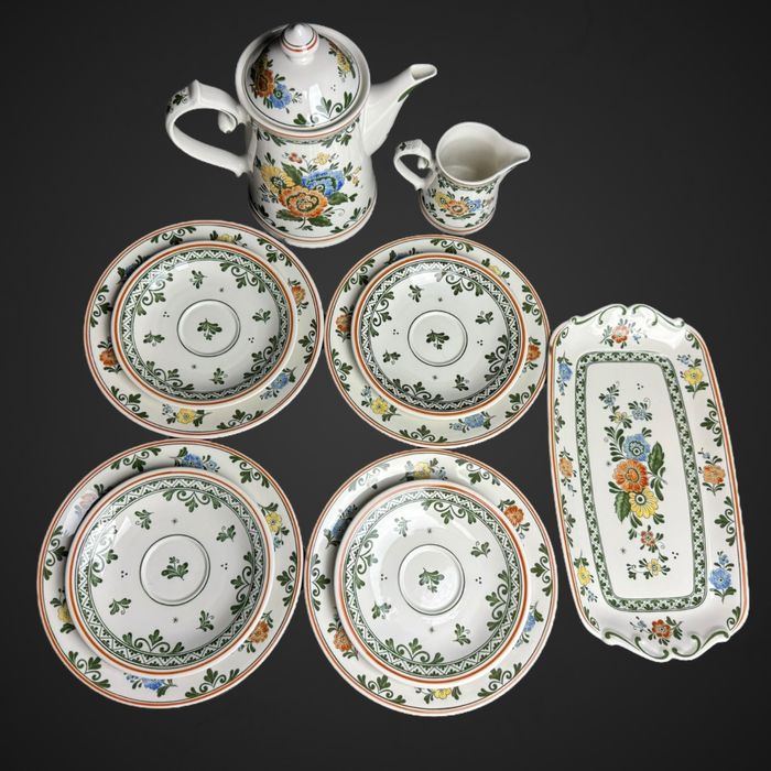 Serwis Villeroy & Boch Alt Amsterdam kolorowe kwiaty B5/011103