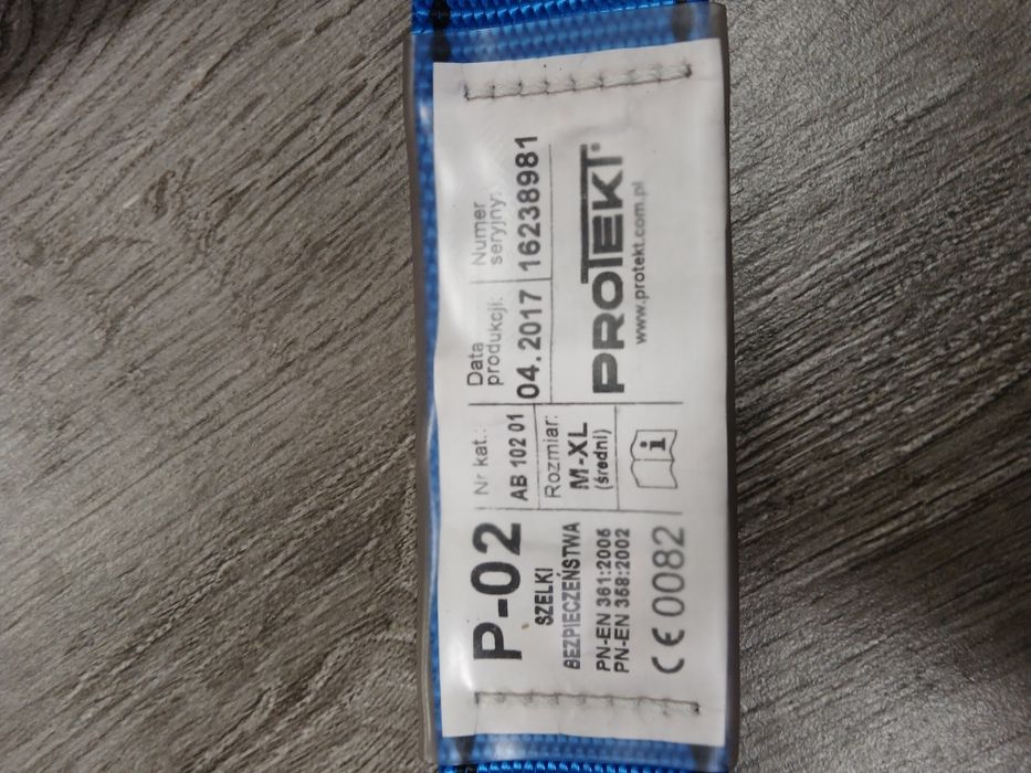Szelki bezpieczeństwa Protekt P-02