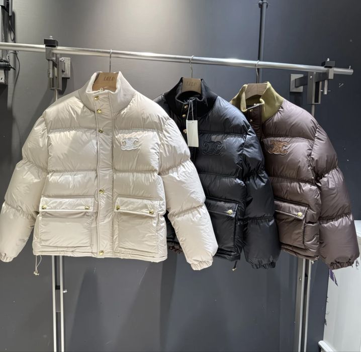 Пуховик celine зима