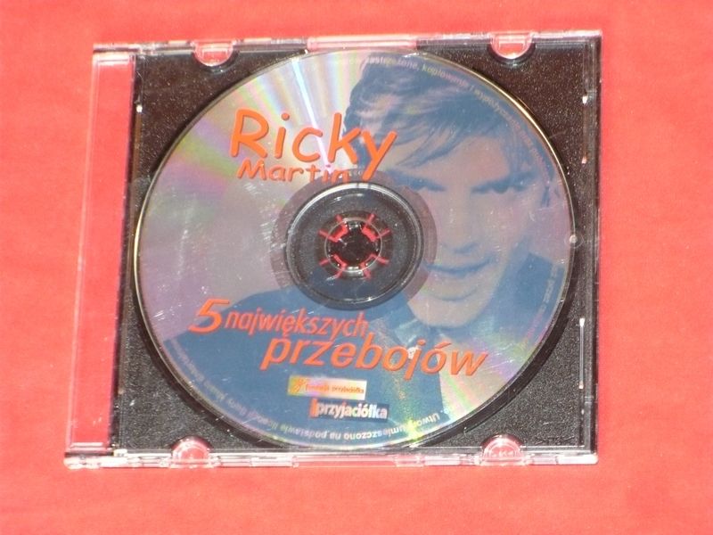 Ricky Martin - 5 największych przebojów płyta CD Wysyłka