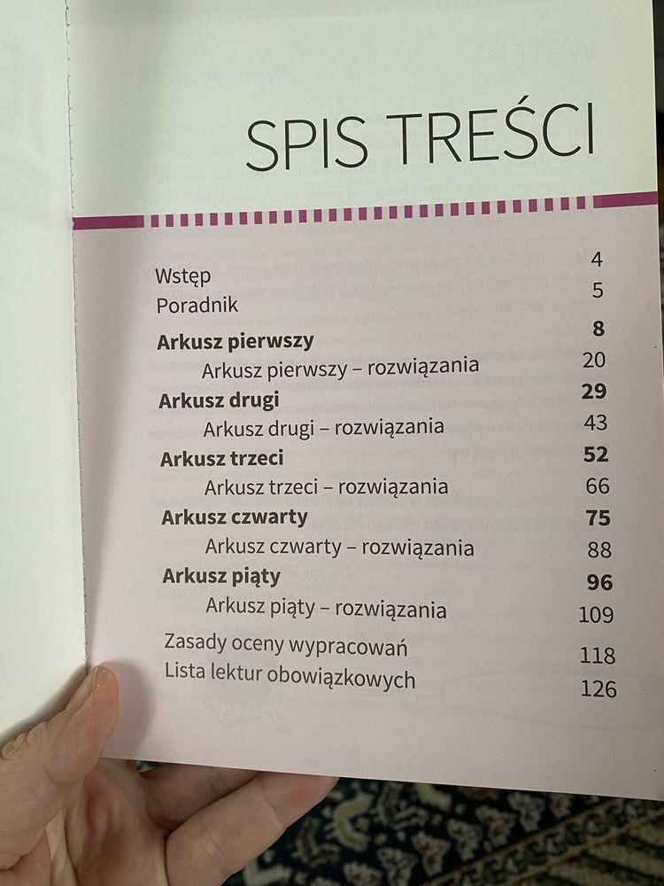 Egzamin test Ósmoklasisty j. polski matematyka arkusze egzaminacyjne