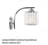 Lampa kryształowa kinkiet