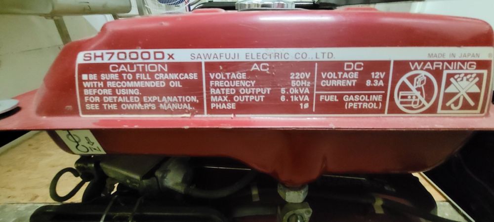 Генератор ELEMAX Honda SH7000DX