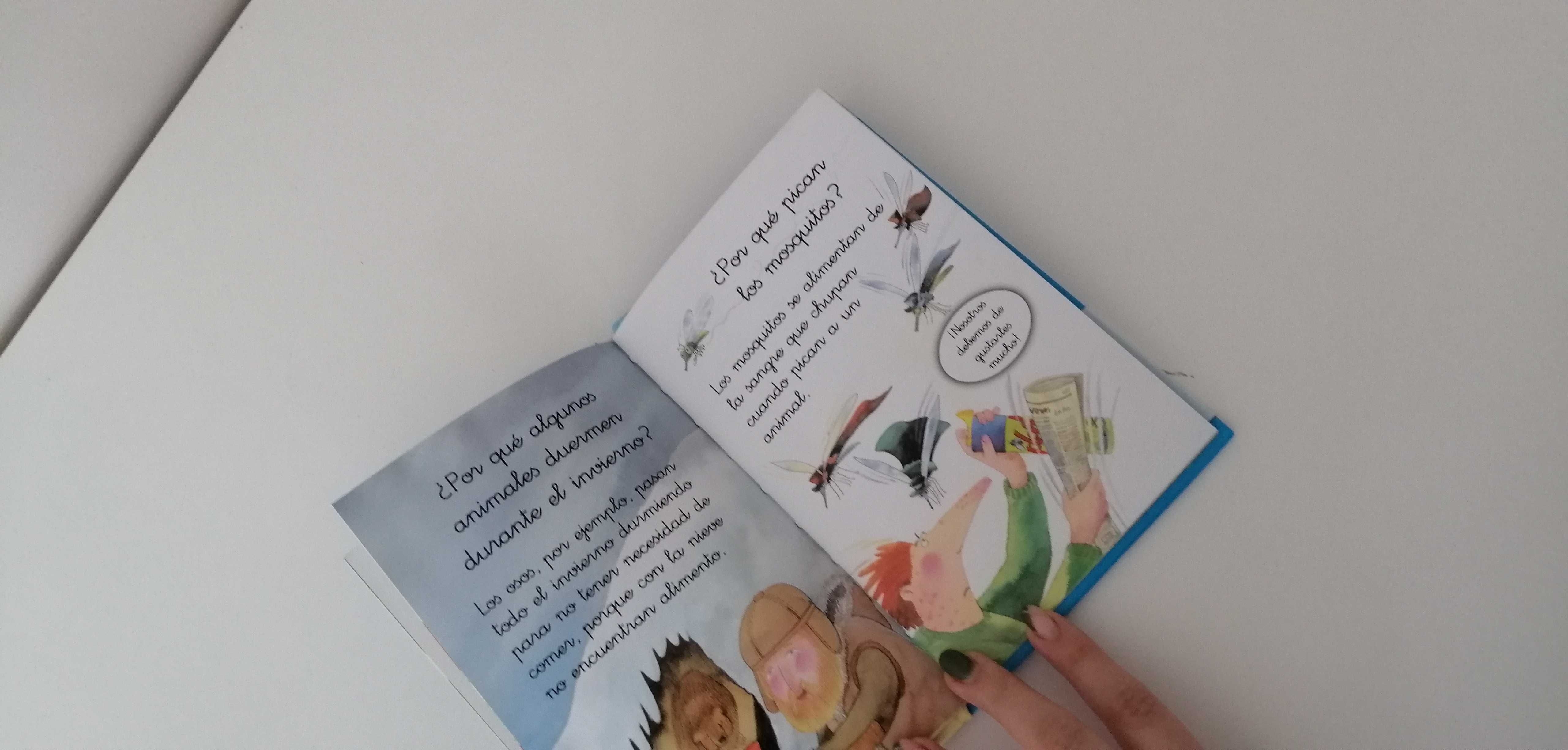 książka dla dzieci po hiszpańsku el porque de los animales susaeta
