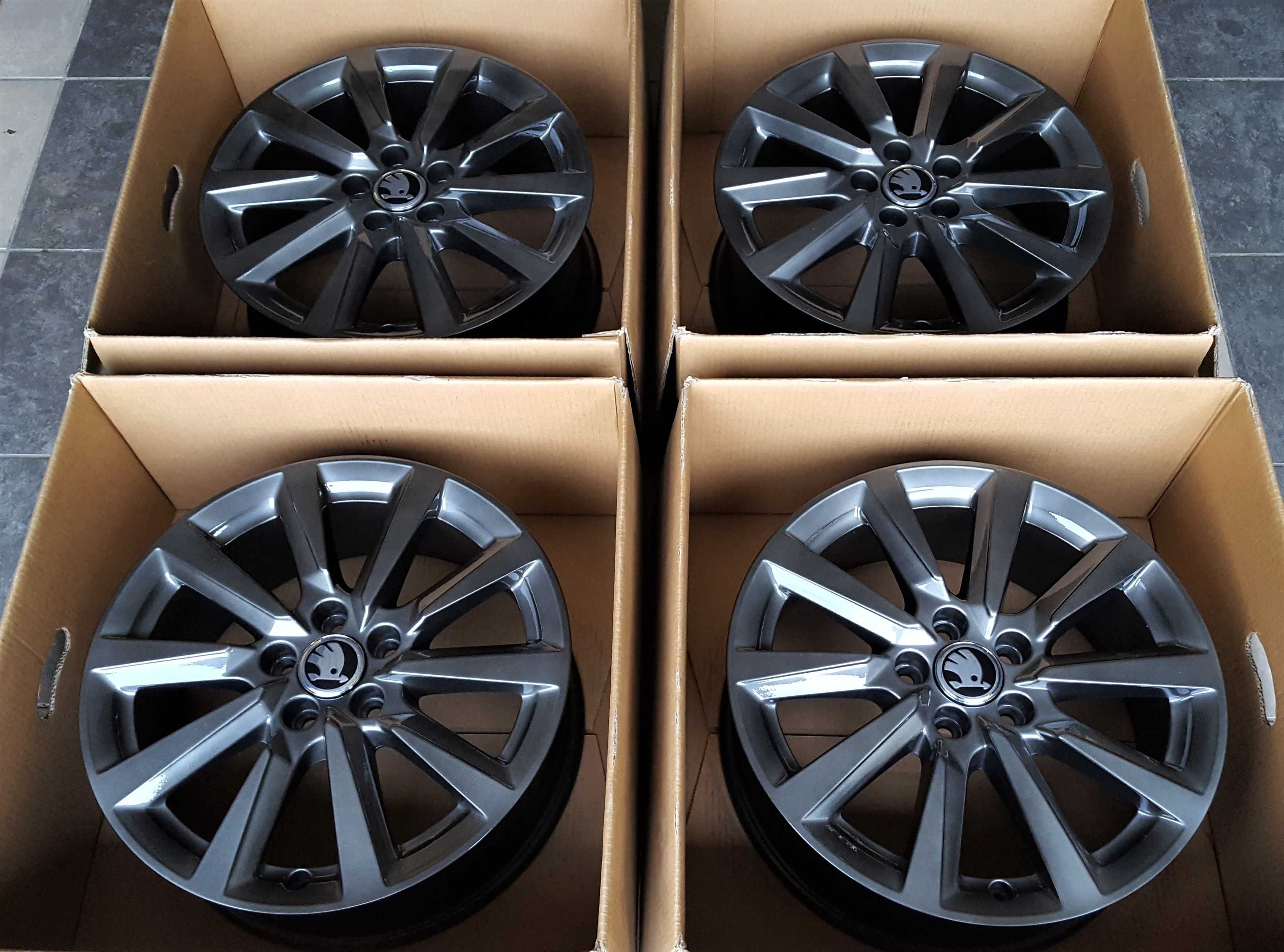 Alufelgi 16 5x100 Skoda Kamiq Scala Rapid Fabia Octavia Roomster 471#