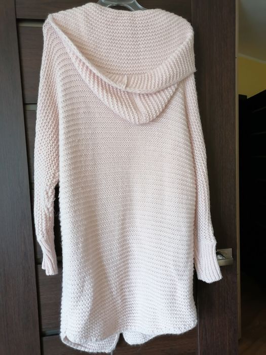 Kardigan damski różowy