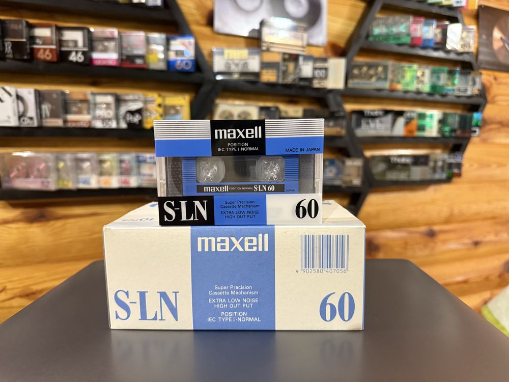 Продам аудио кассету maxell S-LN 60