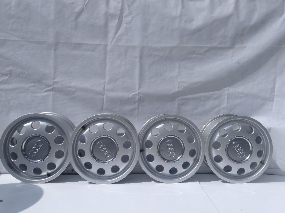 Komplet ALUFelg Felgi AUDI 6Jx15 5x100 ET38 Adax Koźle