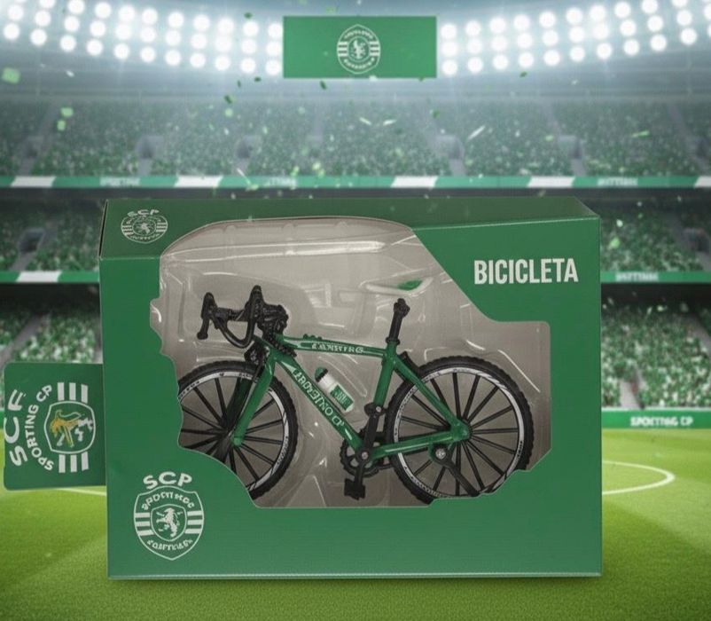 Bicicleta exposição Sporting