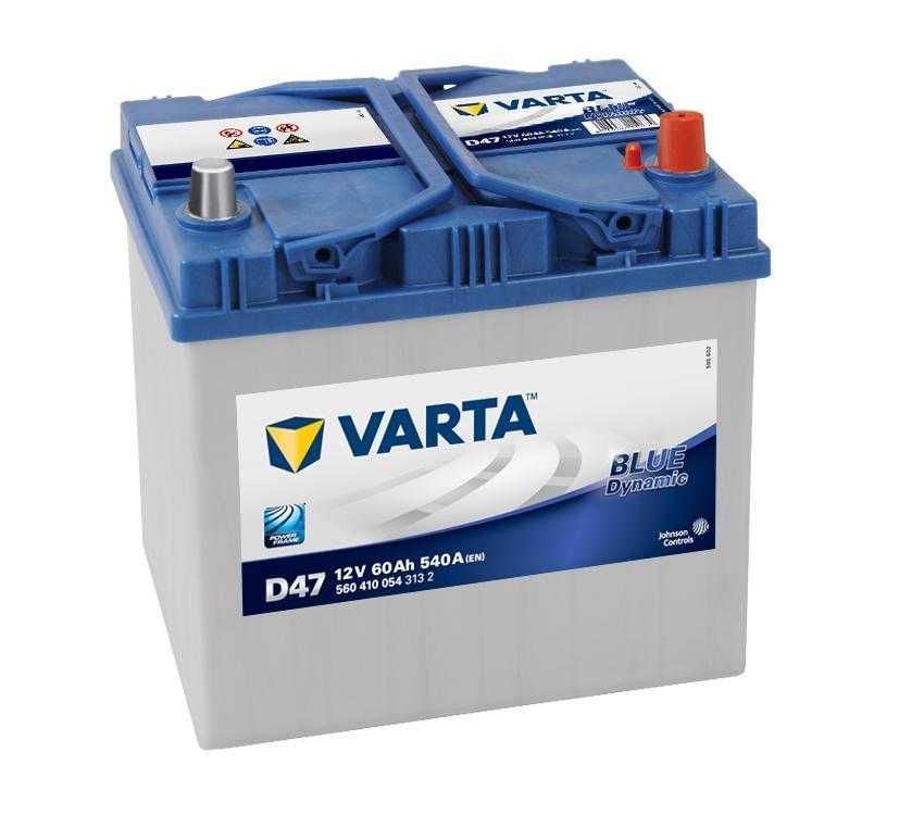 Akumulator Varta 60Ah 540A D47 12V P+