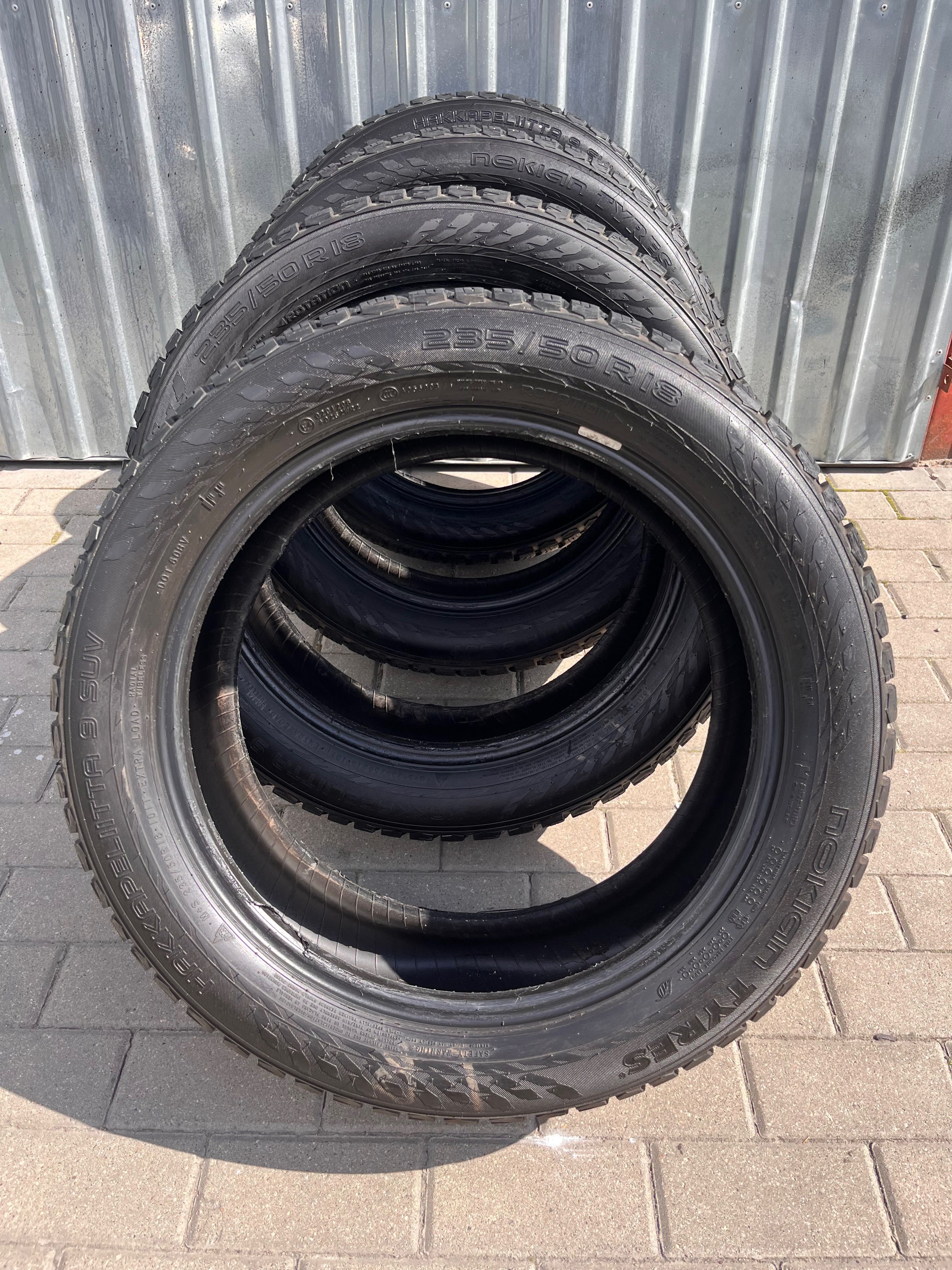 Opony nordyckie Nokian Hakkapeliitta 9 SUV 235/50 R18