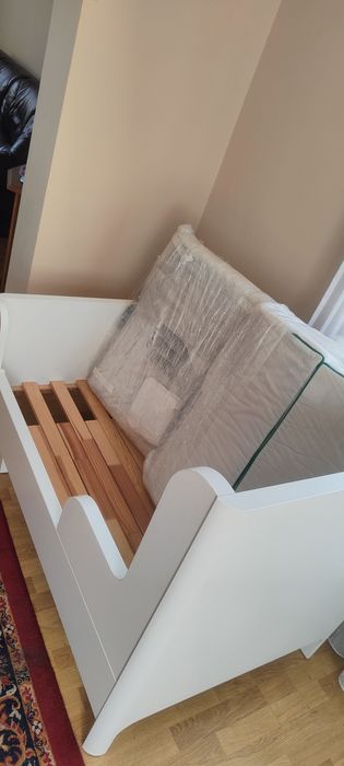 Łóżko Ikea które rośnie z dzieckiem+ materac