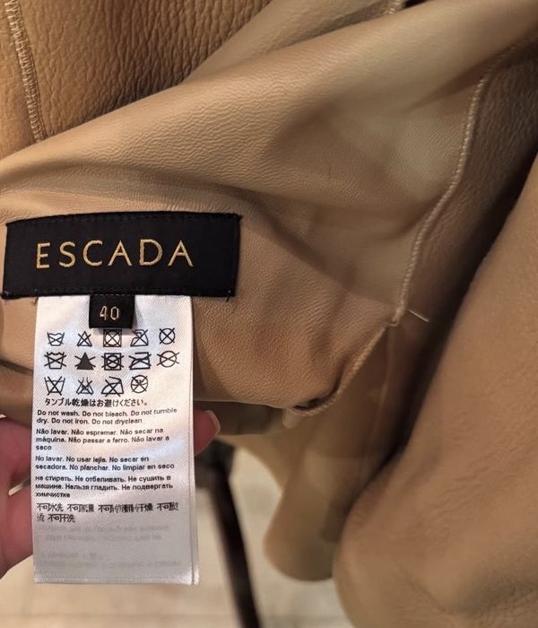 Escada ориг. Стильная дубленка пальто