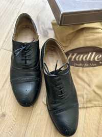 Туфлі чоловічі Hadley оригінал 43 розмір чорні шкіра