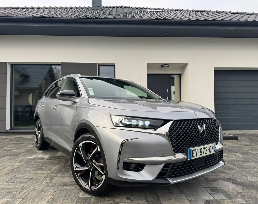 DS Automobiles DS 7 Crossback 2.0HDI 180KM Masaże Wentyle Tempomat ACC CarPlay Kamera Blis Gwarancja