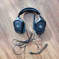 Słuchawki dla graczy/gamingowe LogiTech G432