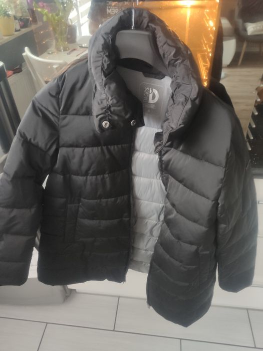 Puchowa damska kurtka zimowa DACK' S  ultra LIGHT r. S nowa