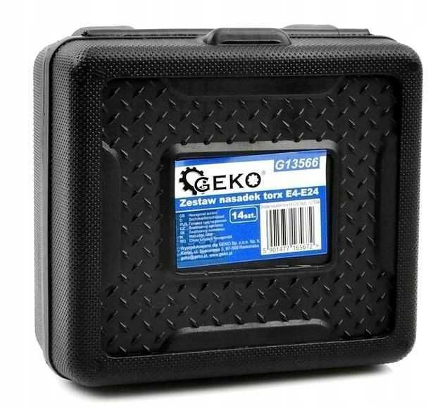 Набор головок TORX 1/4"-1/2" E4-E24 14ед в пластиковом кейсе G13566