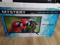 Nowy telewizor LED Mystery 32 cale DVB-T2 Hevc gwarancja