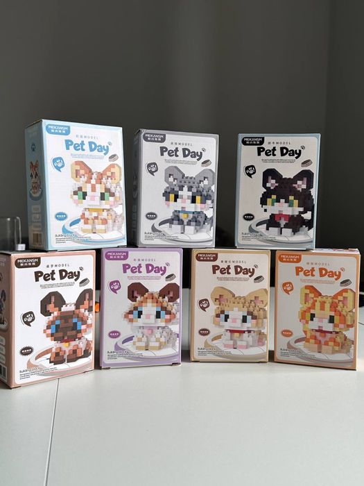 2=3 оригінальний конструктор тварини brick подарунок на миколая