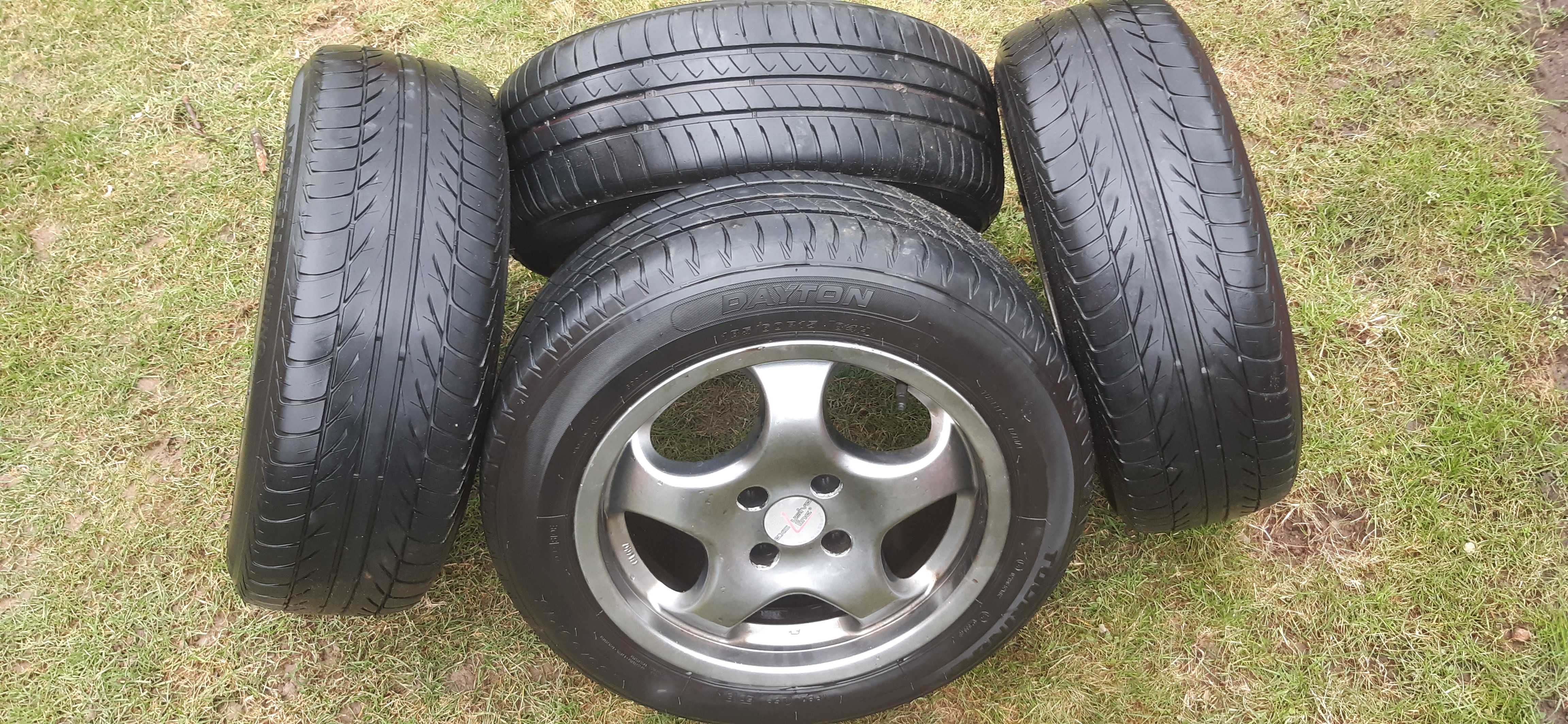 Koła, opony letnie alufelgi DAYTON TOURING 185/60/R15  Clio 4 X 100