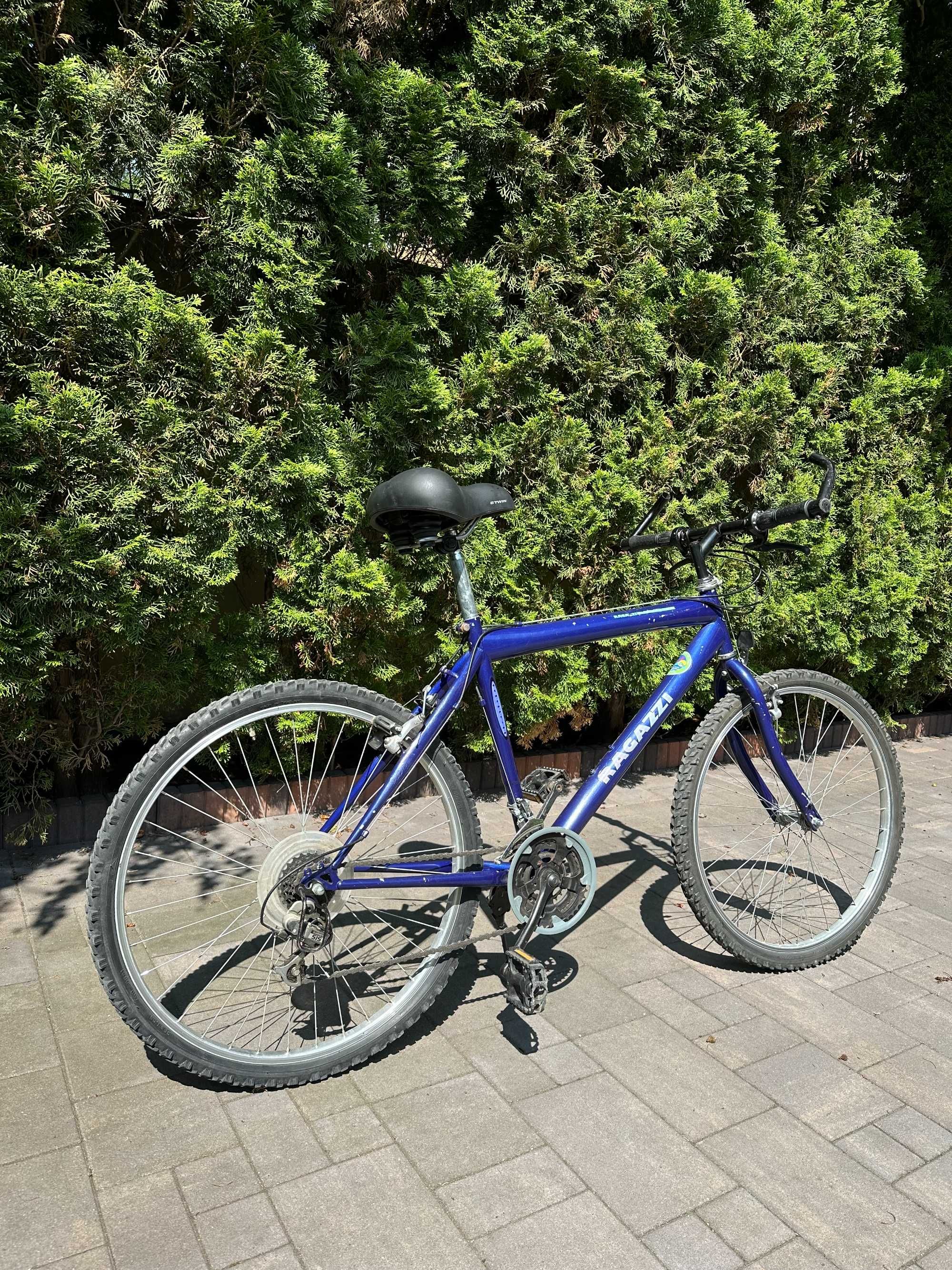 Rower marki RAGAZZI w klasycznym stylu górskim (MTB), BDB stan