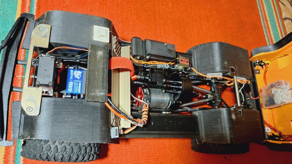 Rc 1/10 трофі джип чероки на радіоуправлінні