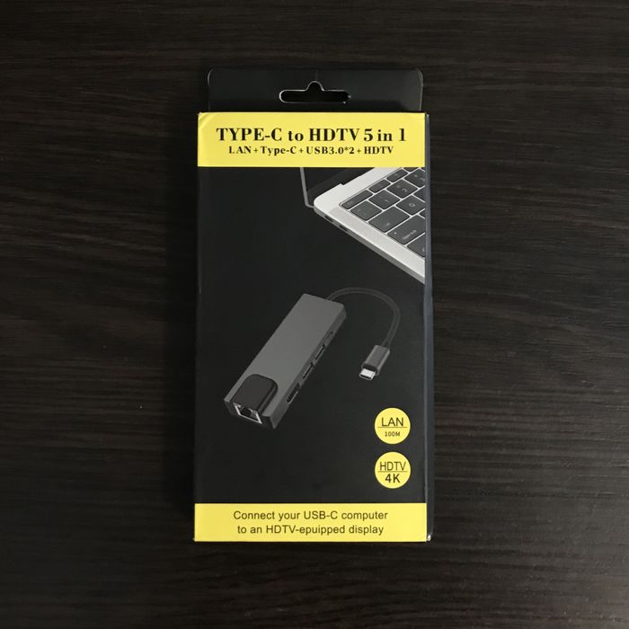 TYPE-C to HDTV 5 in 1