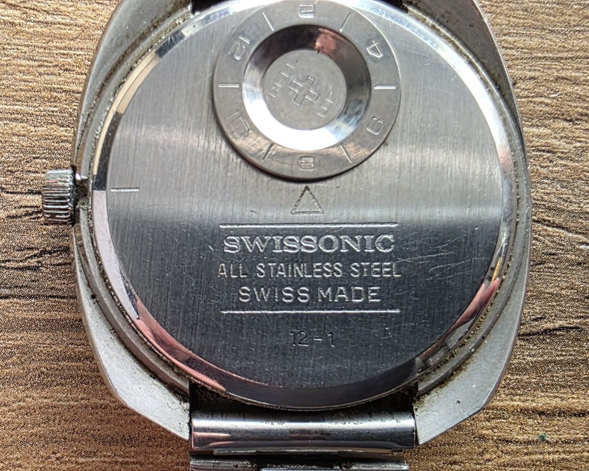 Męski Royce swiss made electronic swissonic elektromechaniczny