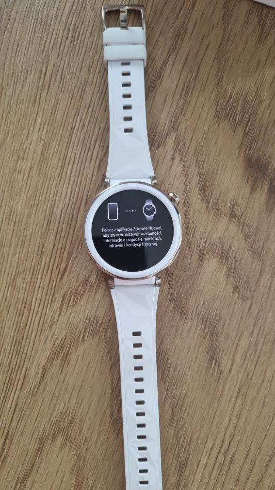 Huawei Watch GT 5 Pro 42 mm Active – Biały | Stan bardzo dobry | 100%