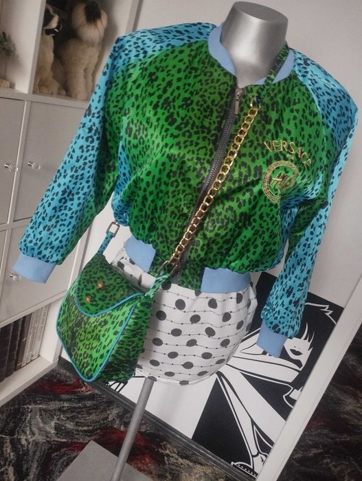 Kurtka bomberka + torebka Versace for H&M