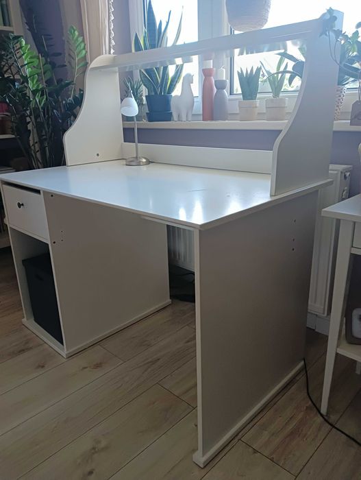 Biurko z nadstawką IKEA