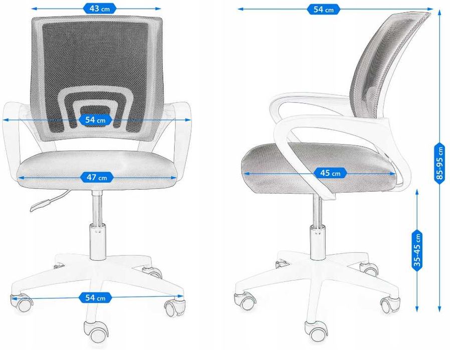 Krzesło obrotowe dla dziecka dziewczynki + Podkładka mata ochronna !