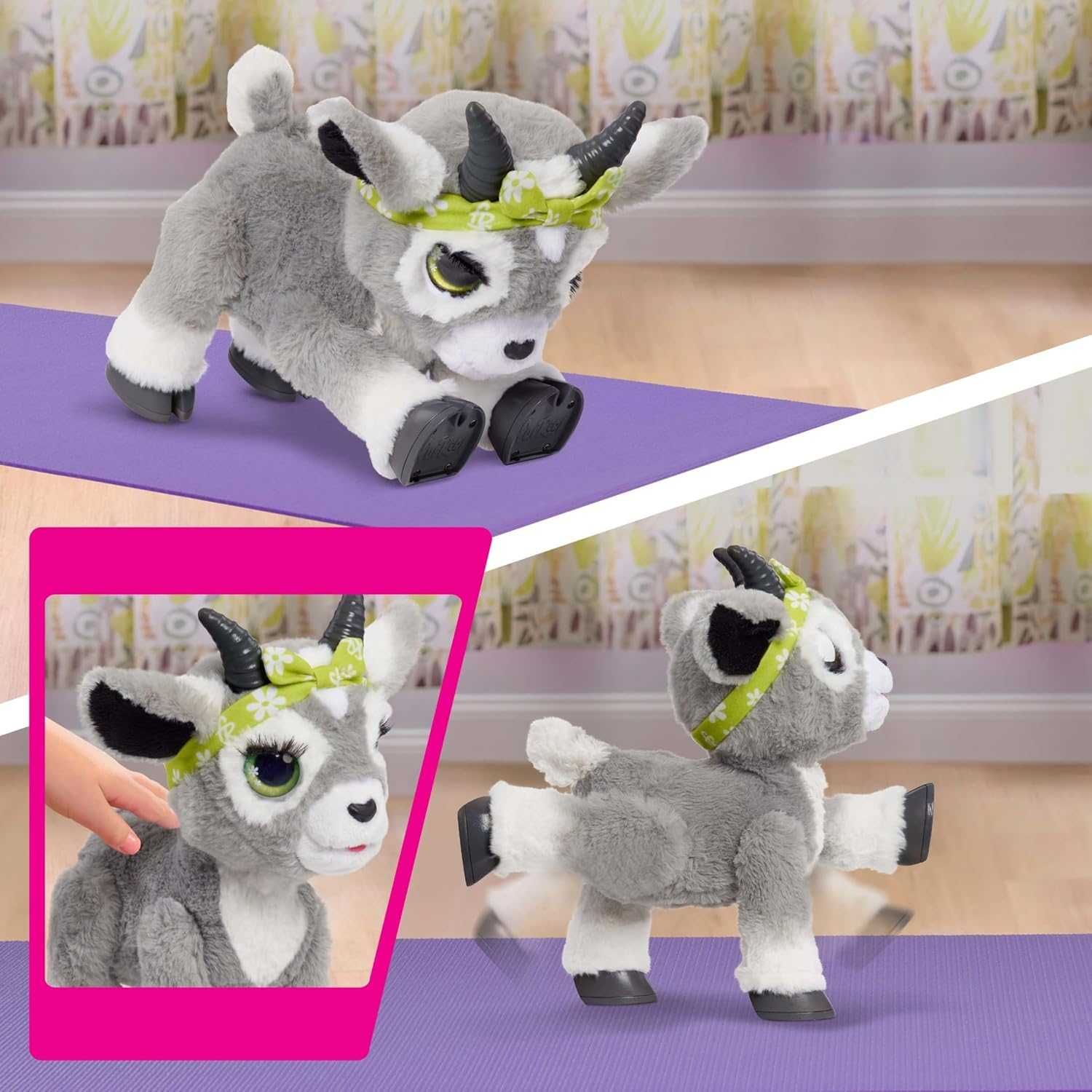 Інтерактивна іграшка Кізочка Дези furReal Daisy Yoga Козочка Дейзи йог