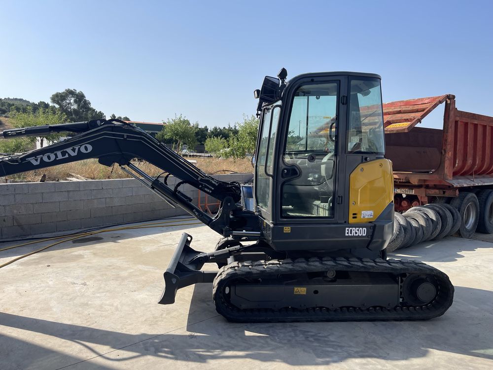Mini giratoria de rastos 5 ton