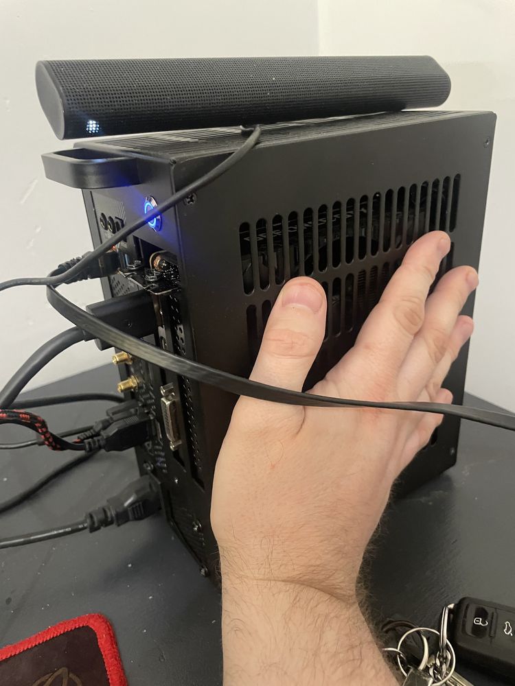 Komputer PC mini ITX i5-14600KF, 16GB ,1TB, GTX1660Ti