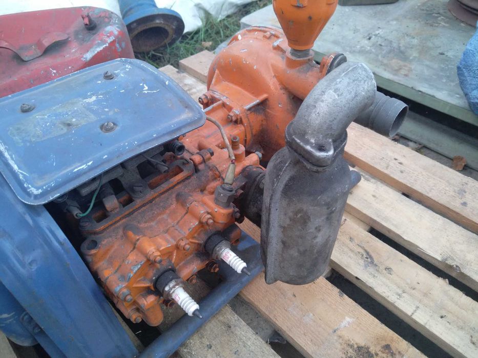 Motopompa Do Wody Stara Antyk Zabytek