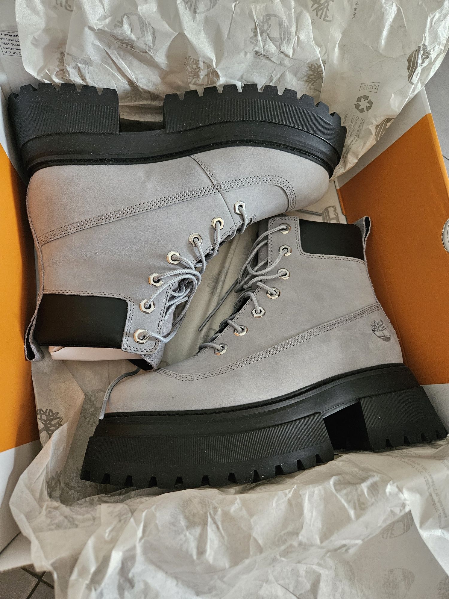 Buty Timberland 38,5 trapery skóra botki nowe