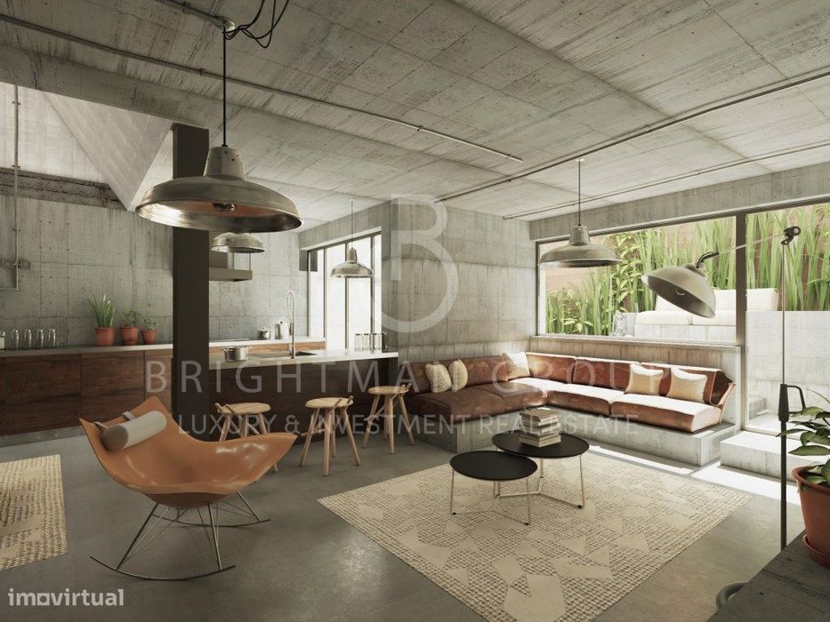 Loft T4 com garagem em Alcântara, Lisboa