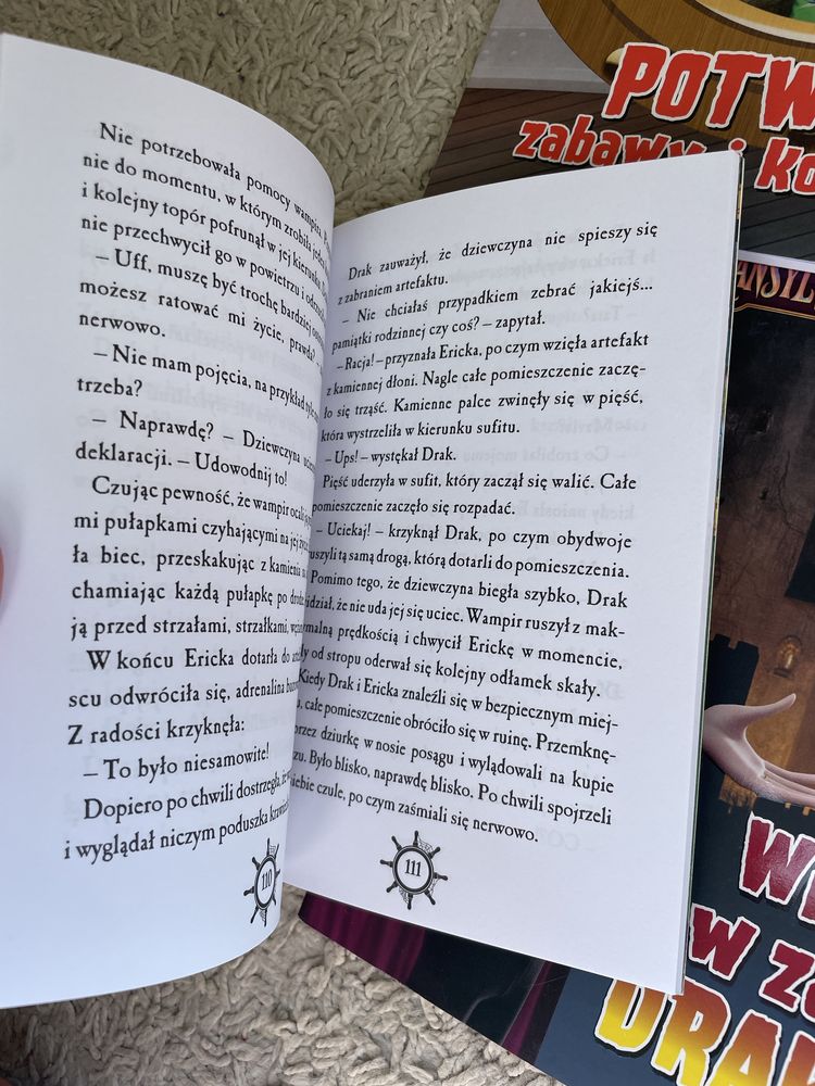 Książki hotel Transylwania 3 czytanki zabawy Kolorowanki
