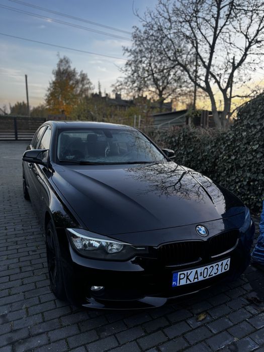 BMW F30 318d 2.0 diesel 180km po mapie