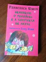 livro - Henrique, o Terrível e a surpresa de natal"