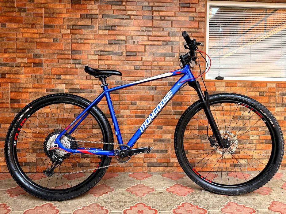 Велосипед MONGOOSE 29"XL" Shimano, SRAM 1x12, ROCK SHOX Воздух