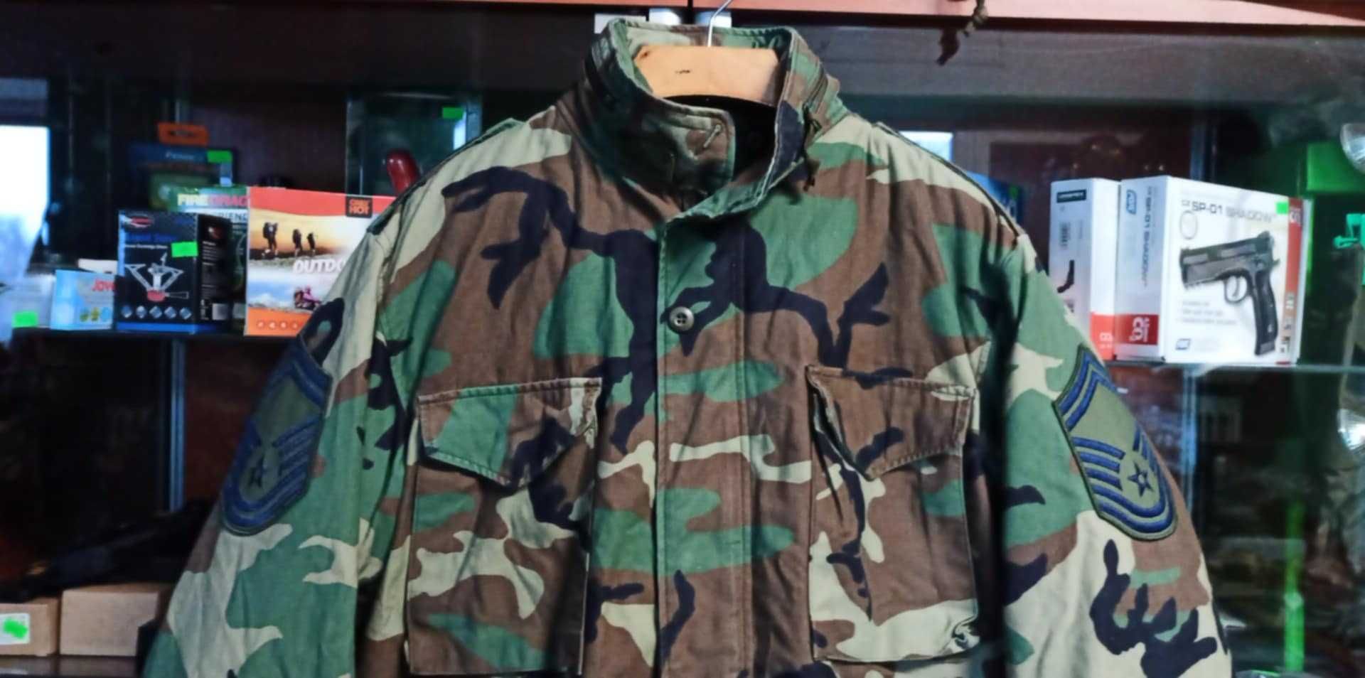 Kurtka Wojskowa M65 Golden MFG Woodland US.Army XLarge Reg. +podpinka