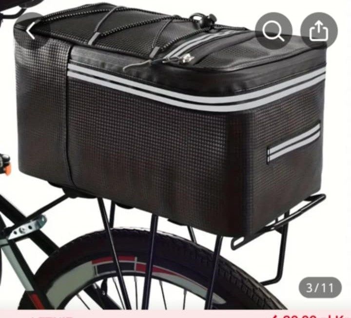 Torba rowerowa na bagażnik